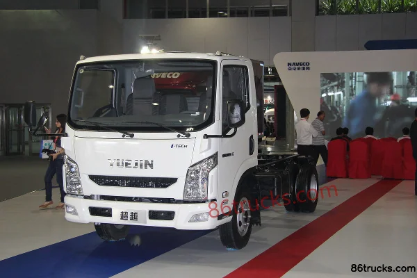 Yuejin Chaoyue C500-52 180hp 4X2(6 wheels) Day Cab Cargo Truck Chassis Exterior (2) | 86Trucks