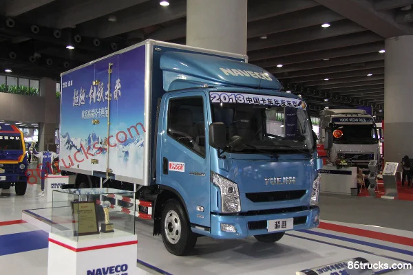 Yuejin Yuejin C500-33 170hp 4X2(6 wheels) 3.79m AMT automatic semi-row van light truck (China VI) (axle ratio 4.375) Exterior (3) | 86Trucks