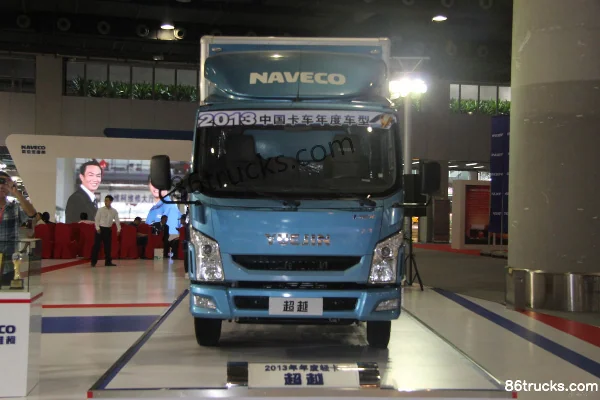 Yuejin Yuejin C500-33 170hp 4X2(6 wheels) 3.79m AMT automatic semi-row van light truck (China VI) (axle ratio 4.375) Exterior (2) | 86Trucks