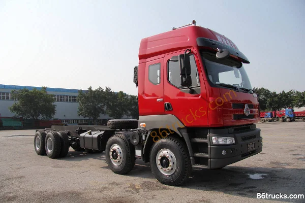 Dongfeng Liuqi Balong camion lourd 340 ch 8X4(12 roues) 8,2 m camion benne (châssis) Extérieur (3) | 86Trucks