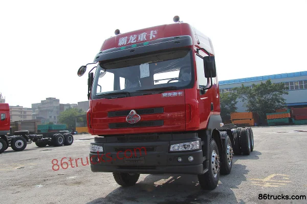 Dongfeng Liuqi Balong camion lourd 340 ch 8X4(12 roues) 8,2 m camion benne (châssis) Extérieur (2) | 86Trucks