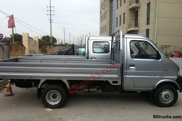 2011 JAC Lingling 1.8L 54hp 4X2(6 wheels) Diesel Flatbed Micro Truck with Side Rails Exterior (3) | 86Trucks