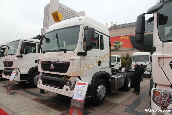 Sinotruk HOWO T5G camion lourd 340 ch 6X4(10 roues) tracteur routier (ZZ4257N324GC1) Extérieur (3) | 86Trucks