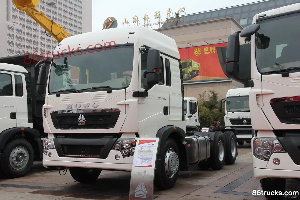 Sinotruk HOWO T5G camion lourd 340 ch 6X4(10 roues) tracteur routier (ZZ4257N324GC1) Extérieur (2) | 86Trucks