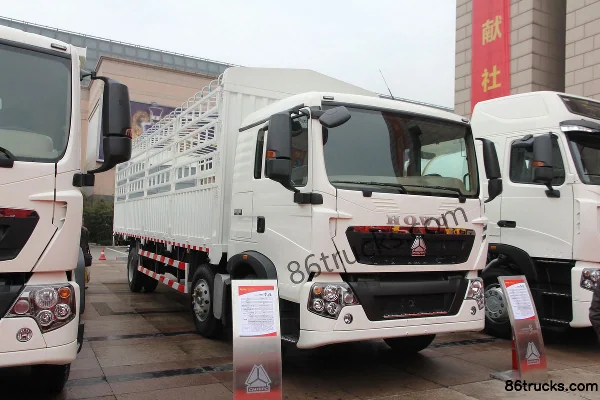 Sinotruk HOWO T5G 280hp 6X2(8 wheels) 7.8m stake truck Exterior (3) | 86Trucks