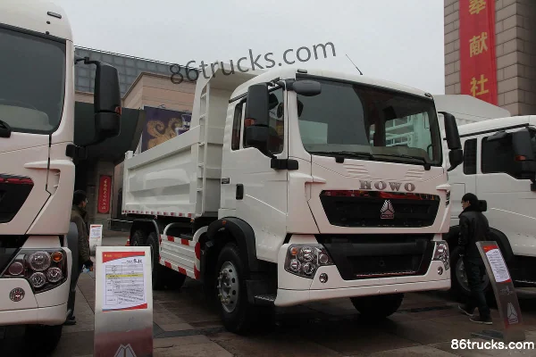 Sinotruk HOWO T5G Heavy Truck 340hp 6X4(10 wheels) 5.6m dump truck Exterior (2) | 86Trucks