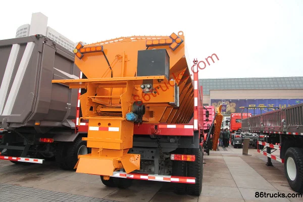 Sinotruk HOWO-7 336 ch 6X4(10 roues) camion de déneigement (marque Lvye) Extérieur (3) | 86Trucks