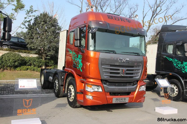 Union Truck U340 Heavy Truck Standard Load Type 340hp 6X2(8 wheels) LNG Tractor Truck Exterior (2) | 86Trucks