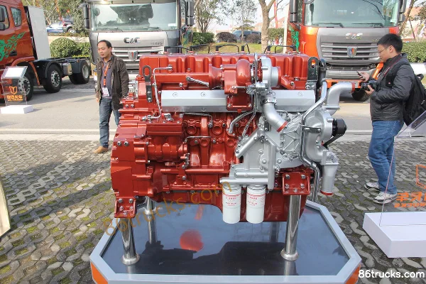 United Power YC6KN380 380 hp 13L China IV Natural Gas Engine Exterior (3) | 86Trucks