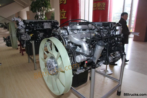 Sinotruk MC07.34-40 340 ch 7L China IV moteur diesel Extérieur (2) | 86Trucks