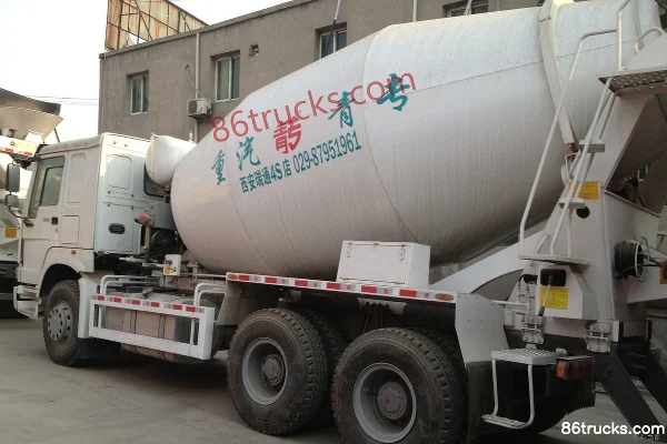 Sinotruk HOWO 336 ch 6X4(10 roues) camion malaxeur (marque Qingzhuan) Carrosserie (2) | 86Trucks
