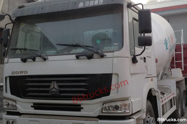Sinotruk HOWO 336 ch 6X4(10 roues) camion malaxeur (marque Qingzhuan) Extérieur (3) | 86Trucks