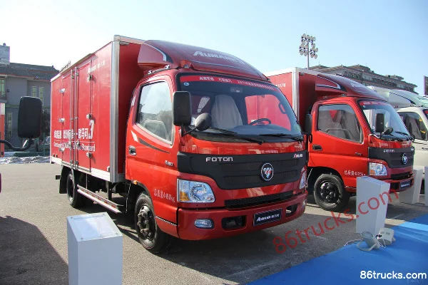 Foton Aumark 3 Series 150hp 4X2(6 wheels) 4.165m Single Row Van Light Truck Exterior (2) | 86Trucks