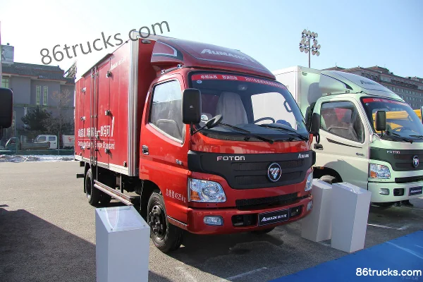 Foton Aumark 1 Series 118 hp 4X2(6 wheels) 4.165m single-row van light truck Exterior (2) | 86Trucks