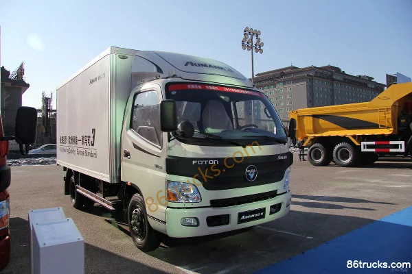 Foton Aumark 3 Series 143 hp 4X2(6 wheels) 4.165m Single Row Van Light Truck Exterior (2) | 86Trucks
