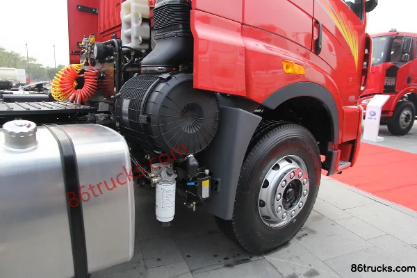 FAW Jiefang Qingdao Xindewei Heavy Truck 390hp 6X4(10 wheels) Tractor Truck Chassis (1) | 86Trucks