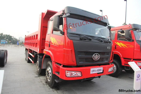 FAW Liute Longwei (L5P) Heavy Truck Standard Load Version 310 hp 8X4(12 wheels) 8m Dump Truck Exterior (3) | 86Trucks