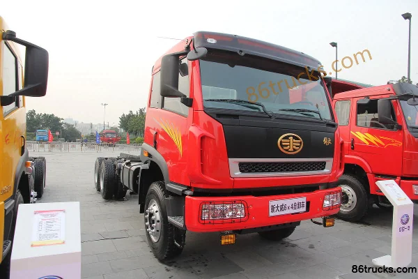 FAW Jiefang Qingdao Xindawei 350 ch 6X4(10 roues) tracteur routier Extérieur (3) | 86Trucks