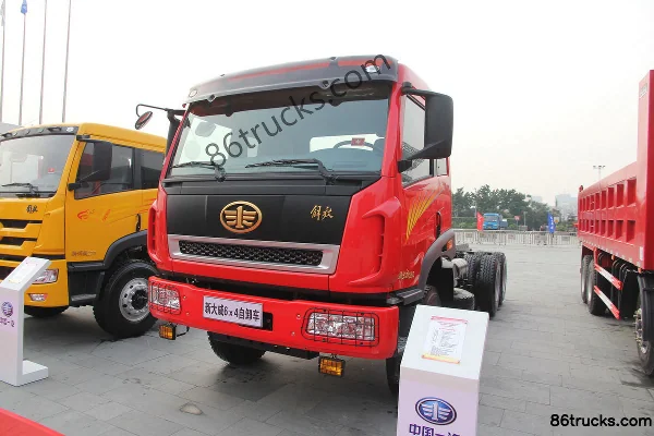 FAW Jiefang Qingdao Xindawei 350 ch 6X4(10 roues) tracteur routier Extérieur (2) | 86Trucks