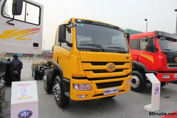 FAW Jiefang Qingdao New Hanwei (J5M) Heavy Truck 336 hp 8X4(12 wheels) 8m Dump Truck Exterior (3) | 86Trucks