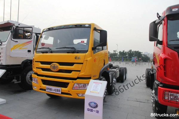 FAW Jiefang Qingdao New Hanwei (J5M) Heavy Truck 336 hp 8X4(12 wheels) 8m Dump Truck Exterior (2) | 86Trucks