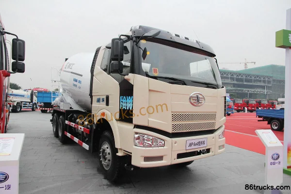 FAW Jiefang J6P 350 ch 6X4(10 roues) camion malaxeur Extérieur (3) | 86Trucks