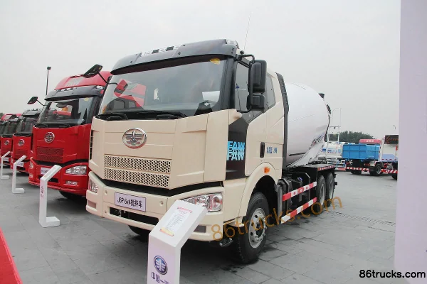 FAW Jiefang J6P 350 ch 6X4(10 roues) camion malaxeur Extérieur (2) | 86Trucks