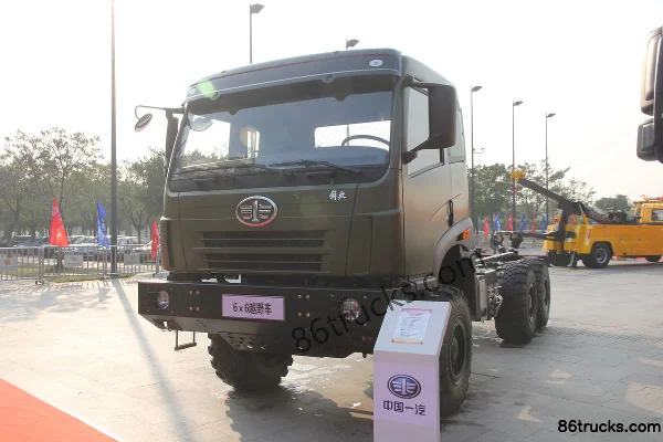 FAW Jiefang Aowei (J5P) camion lourd 310 ch 6X4(10 roues) camion porteur à ridelles Extérieur (2) | 86Trucks