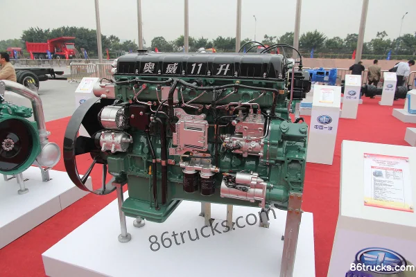 Xichai CA6DM2-42E4 420 ch 11L China IV moteur diesel Extérieur (2) | 86Trucks