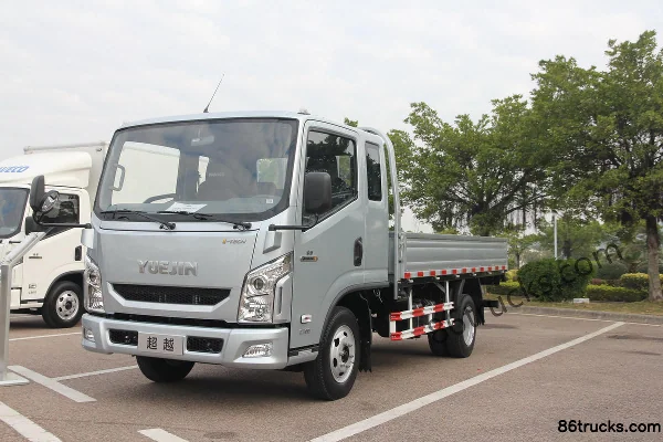 Yuejin Chaoyue C300 145 ch 4X2(6 roues) camion léger à ridelles 3,8 m cabine avec couchette Extérieur (2) | 86Trucks