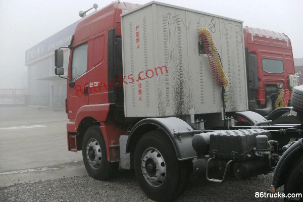 SHACMAN Delong M3000 336 hp 6X2(8 wheels) LNG tractor truck Chassis (1) | 86Trucks