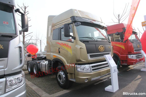 FAW Jiefang Qingdao Tu V heavy truck 330 hp 6X4(10 wheels) tractor truck Exterior