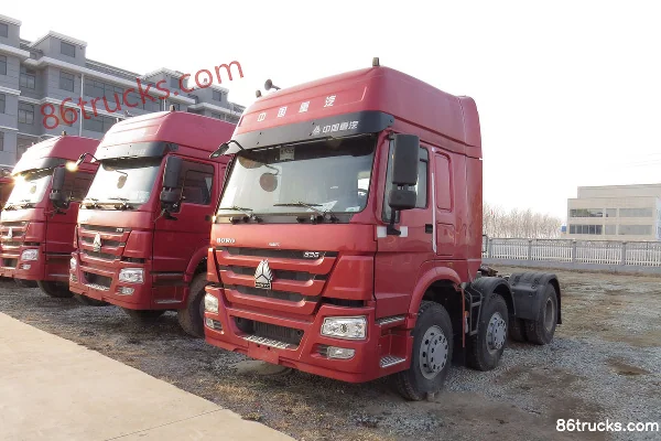 Sinotruk HOWO 336 hp 6X2(8 wheels) Tractor Truck Exterior (2) | 86Trucks