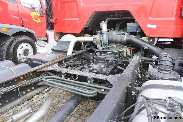 FAW Jiefang J6L Medium Truck 160hp 4X2(6 wheels) Cage Type Cargo Truck Chassis (3) | 86Trucks