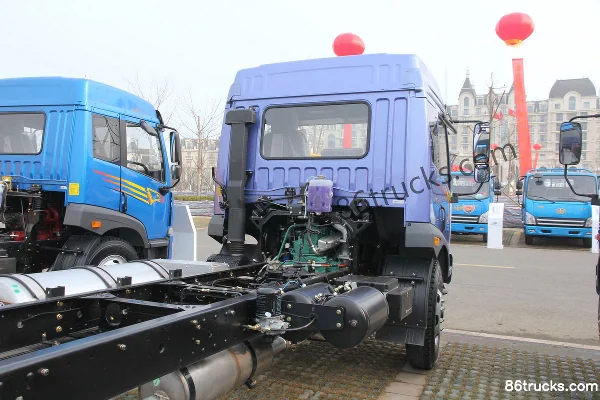 FAW Jiefang Qingdao Sailong camion porteur moyen 194 ch 4X2(6 roues) 7,2 m camion porteur à benne fermée cabine avancée (1) | 86Trucks