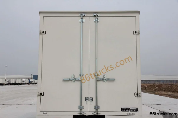 JMC Kairui 800 120 ch 4X2(6 roues) camion léger fourgon cabine double 3,1 m Carrosserie (3) | 86Trucks