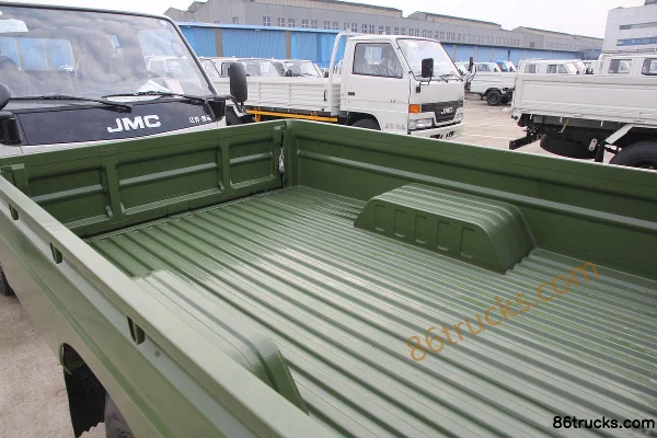 JMC Kaiyun 109hp 4X2(6 wheels) 2.2m Double Row Flatbed Light Truck Body (2) | 86Trucks