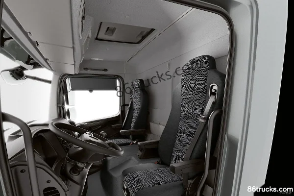 Mercedes-Benz New Atego Medium Truck 270hp 4X2(6 wheels) Box Cargo Truck (Model 1227) Cab (1) | 86Trucks