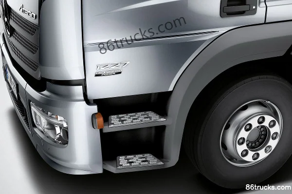 Mercedes-Benz New Atego Medium Truck 270hp 4X2(6 wheels) Box Cargo Truck (Model 1227) Exterior (2) | 86Trucks