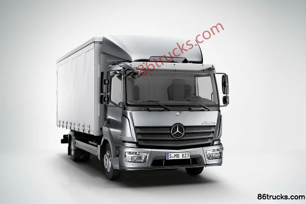 Mercedes-Benz New Atego Medium Truck 270hp 4X2(6 wheels) Box Cargo Truck (Model 1227) Exterior