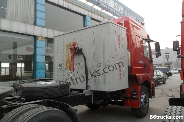 SHACMAN Delong M3000L Lightweight Version 430hp 6X4(10 wheels) LNG Tractor Truck (China VI) Chassis (2) | 86Trucks