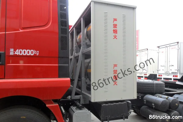 SHACMAN Delong M3000L Lightweight Version 430hp 6X4(10 wheels) LNG Tractor Truck (China VI) Chassis (1) | 86Trucks