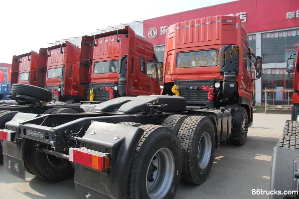 Dongfeng Commercial Vehicle Tianlong heavy truck 375hp 6X4(10 wheels) tractor truck Exterior (2) | 86Trucks