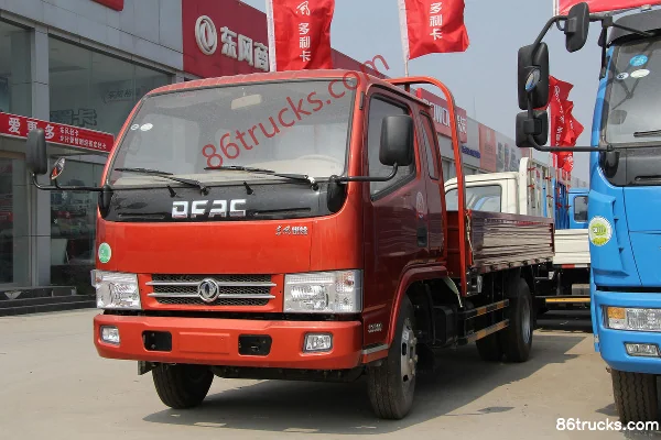 Dongfeng Kaipute E280 116hp 4X2(6 wheels) 3.9m semi-panel flatbed light truck Exterior (3) | 86Trucks