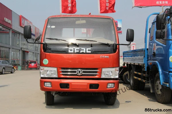 Dongfeng Kaipute E280 116hp 4X2(6 wheels) 3.9m semi-panel flatbed light truck Exterior