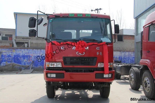 Hualing Star camion moyen 210 ch 6X2(8 roues) camion benne 5,2 m Extérieur (2) | 86Trucks