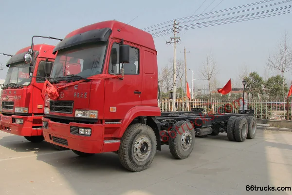 Hualing Star 310 hp 8X4(12 wheels) Flatbed Cargo Truck Exterior (3) | 86Trucks