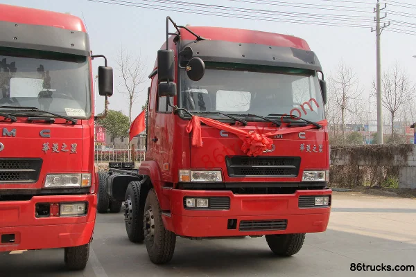 Hualing Star 310 hp 8X4(12 wheels) Flatbed Cargo Truck Exterior (2) | 86Trucks