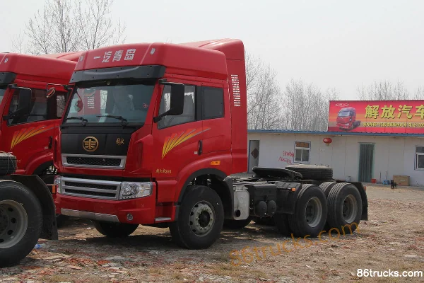 FAW Jiefang Qingdao New Dawei Heavy Truck 390 hp 6X4(10 wheels) Tractor Truck (Fast Gear Transmission) Exterior (2) | 86Trucks