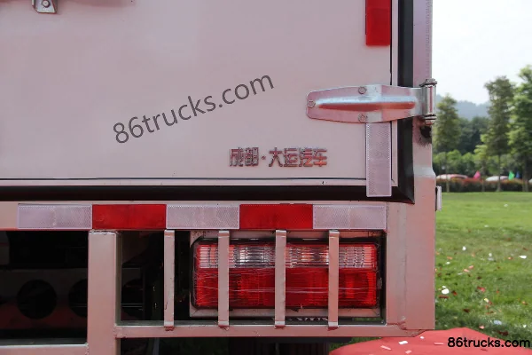 Dayun Aopuli 130hp 4X2(6 wheels) 3.85m half-cab van light truck Body (2) | 86Trucks